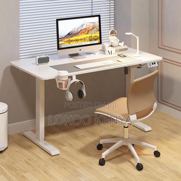Office Desk: Modern Design Adjustable Height Stand Desk