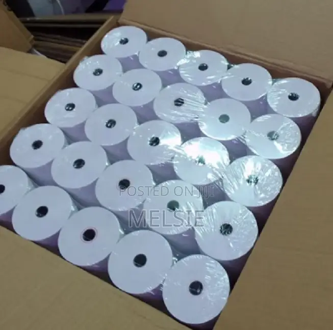 Thermal Rolls Size 80mm 50pcs Receipt Paper.