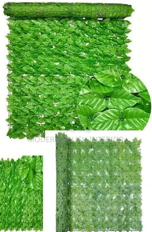 "Uv-Resistant Artificial Privacy Balcony Fence
