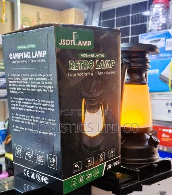 Jsort Camping Retro Lamp