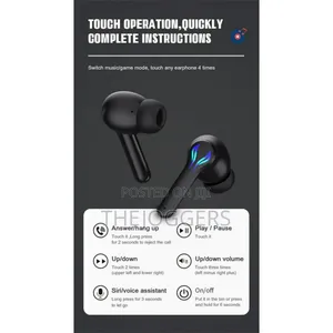 P86 Fast Pairing Sports Twsgaming Wireless-Bluetooth Earbuds