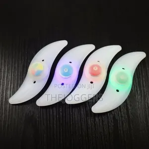 4 PCS Willow Shape Bike Wheel Waterproof Spoke LED Light