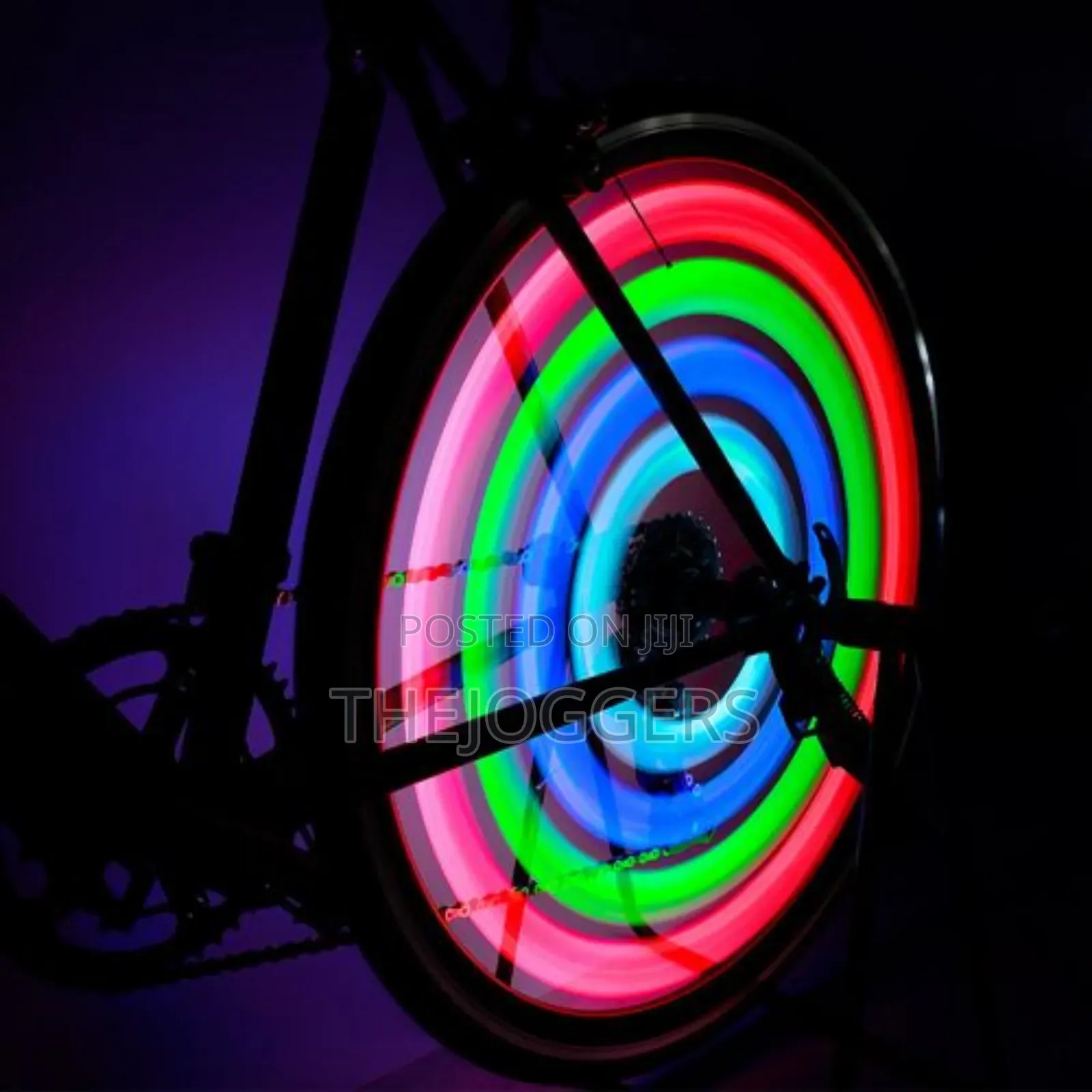 4 PCS Willow Shape Bike Wheel Waterproof Spoke LED Light