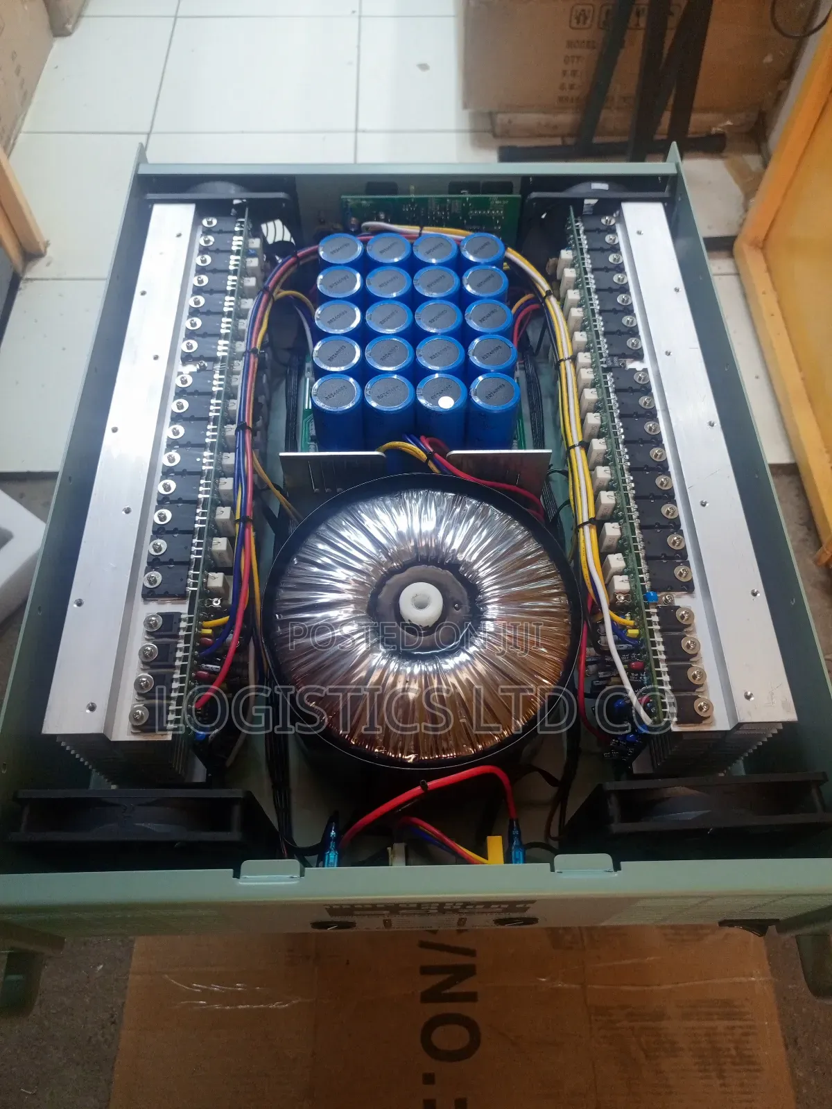 Morgan Sound 39.2 Sound Beast(6500)Power Amplifier With 4fan