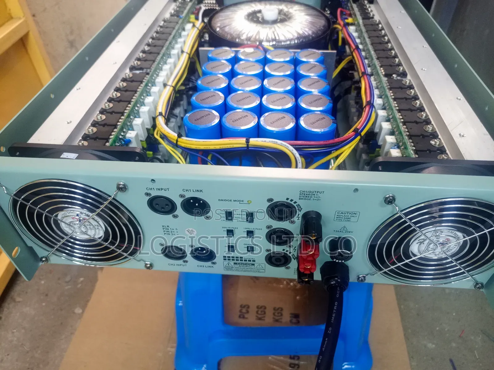 Morgan Sound 39.2 Sound Beast(6500)Power Amplifier With 4fan