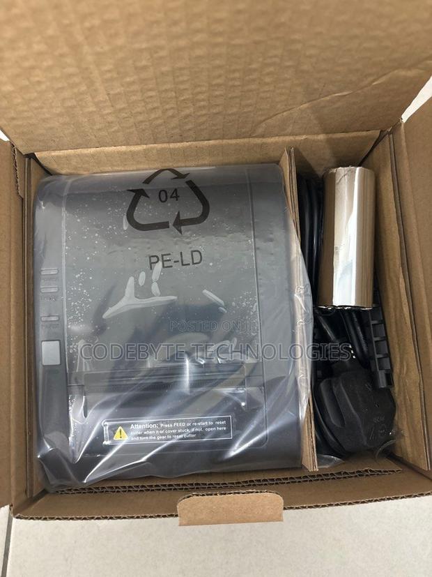 Thermal Receipt Printer With Ethernet Port and USB - thumbnail 3