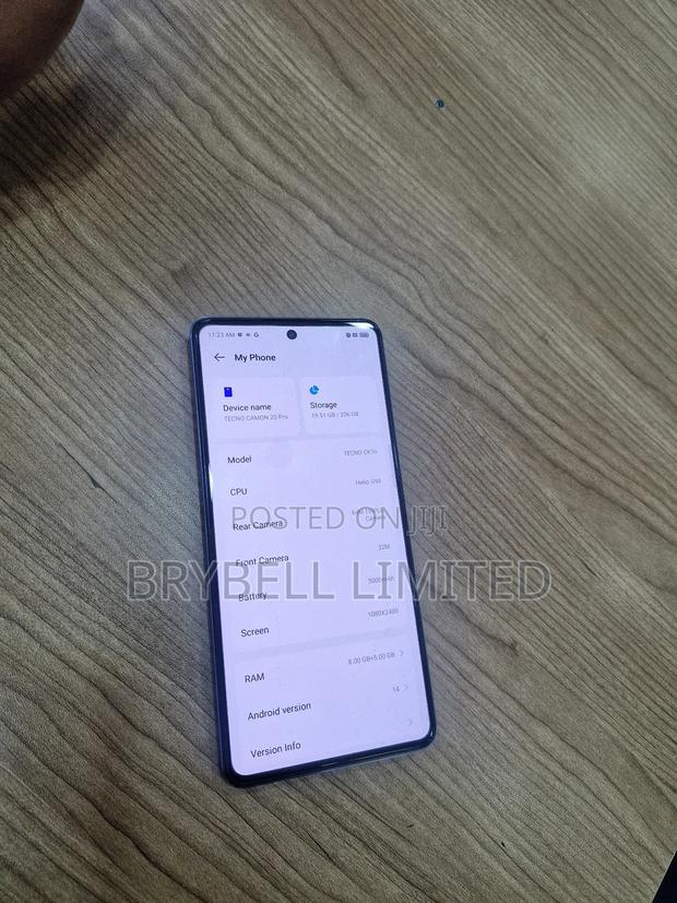 Tecno Camon 20 Pro 5G 256 GB Blue - thumbnail 5