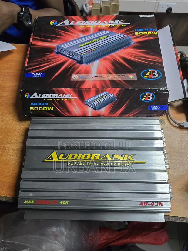 Audiobank 5000watts 4 Channel Powerful Amplifier - main view