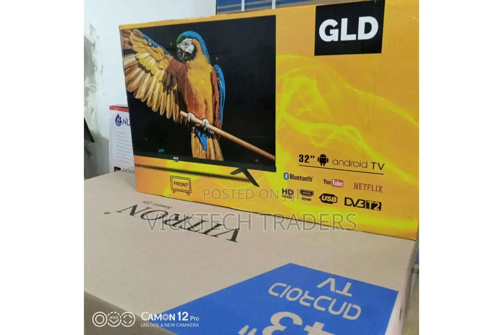 GLD 32 Inch Smart Android TV With Bluetooth