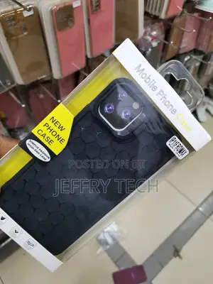 Honeycomb Shockproof TPU Case for iPhone 11 Pro Max-Black