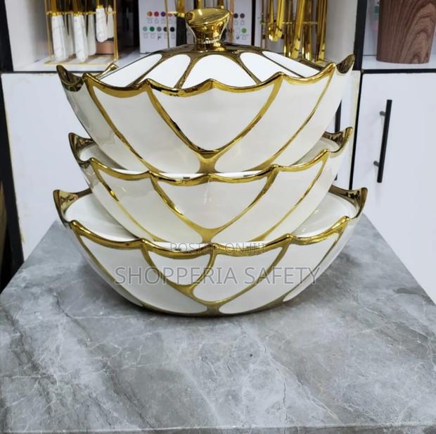 Soup Bowl, 3 Pieces- Ceramic - main view