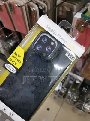 Honeycomb Shockproof Case for iPhone13 Pro Max -Black