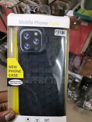 Honeycomb Shockproof Case for iPhone13 Pro Max -Black