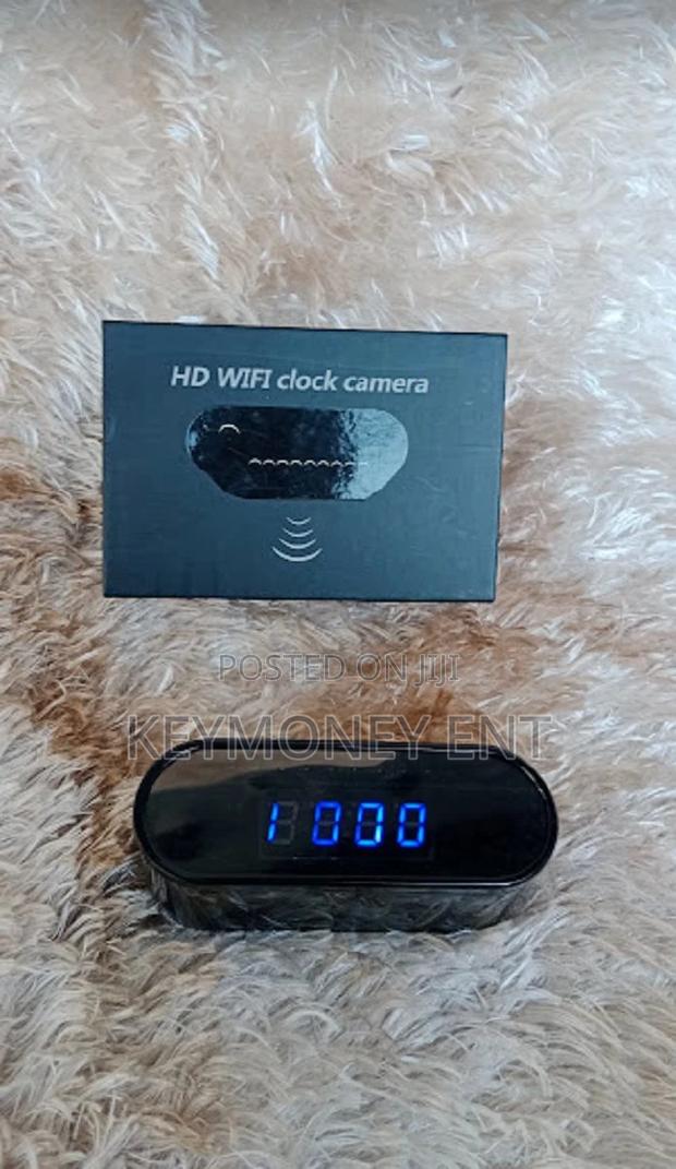 Hidden Spy Wifi Camera With Clock Full Hd