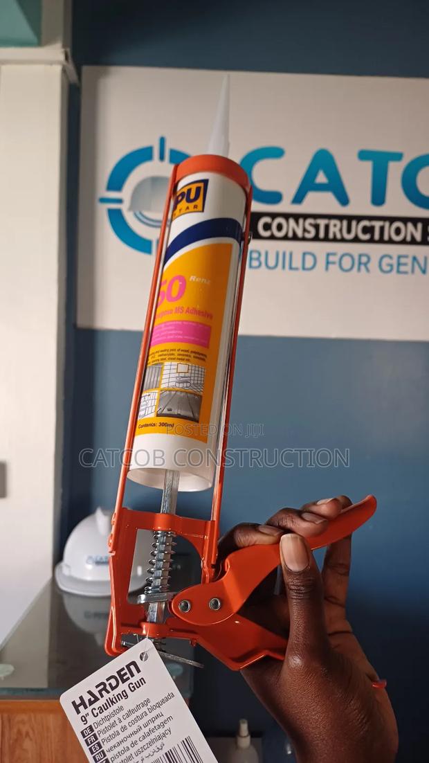 9-Inch Durable Caulking Gun for Silicone - thumbnail 2