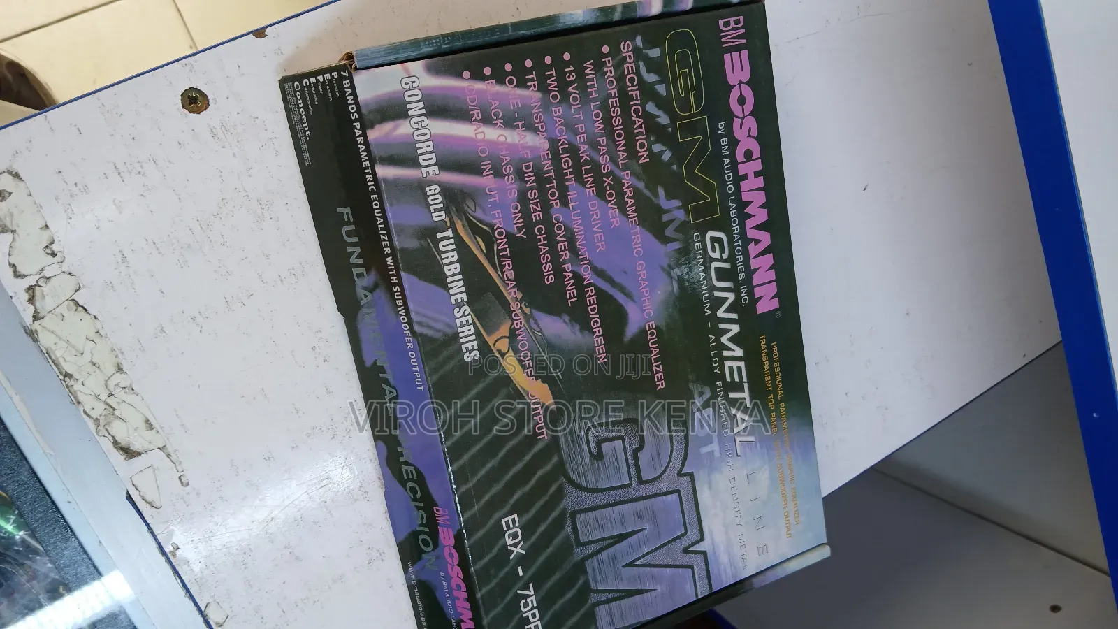 New Boschmann Equalizer EQX 75P Music Equalizer