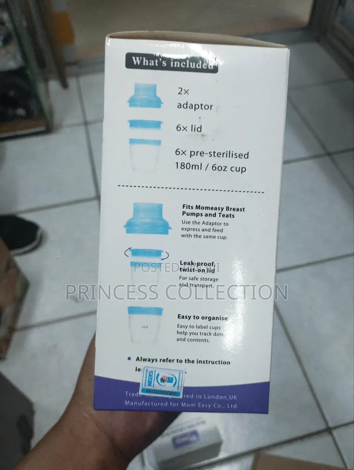 Momeasy Baby Storage Cups