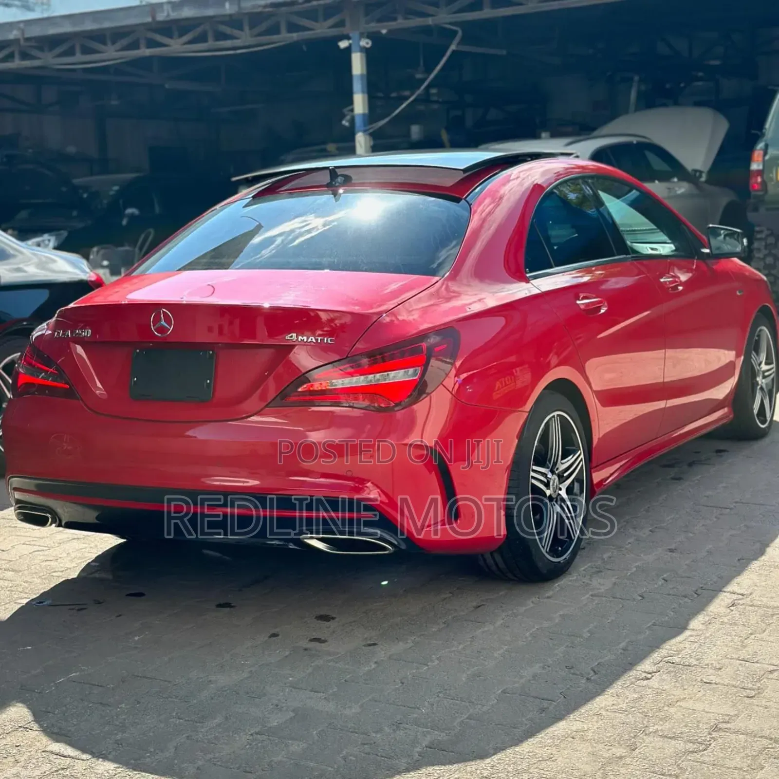 Mercedes-Benz CLA-Class CLA 250 4MATIC Sedan 2018 Red