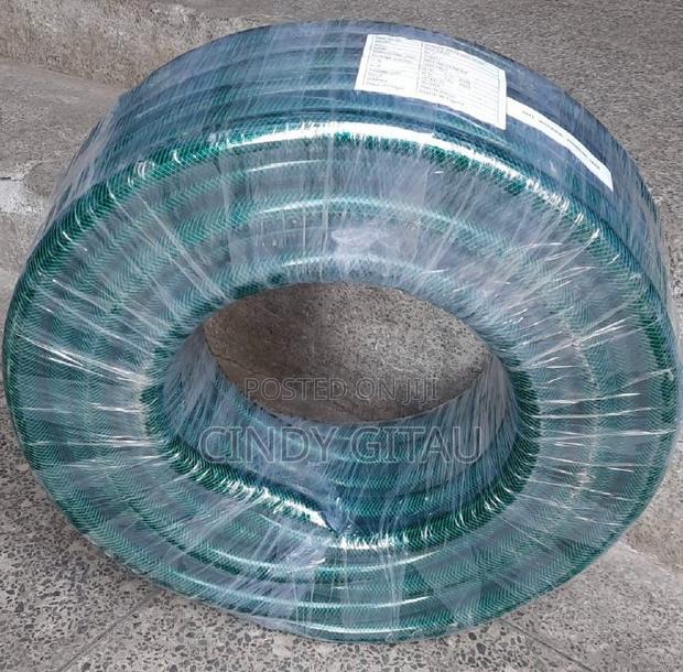 Green Braided Hosepipe-1"x 50m