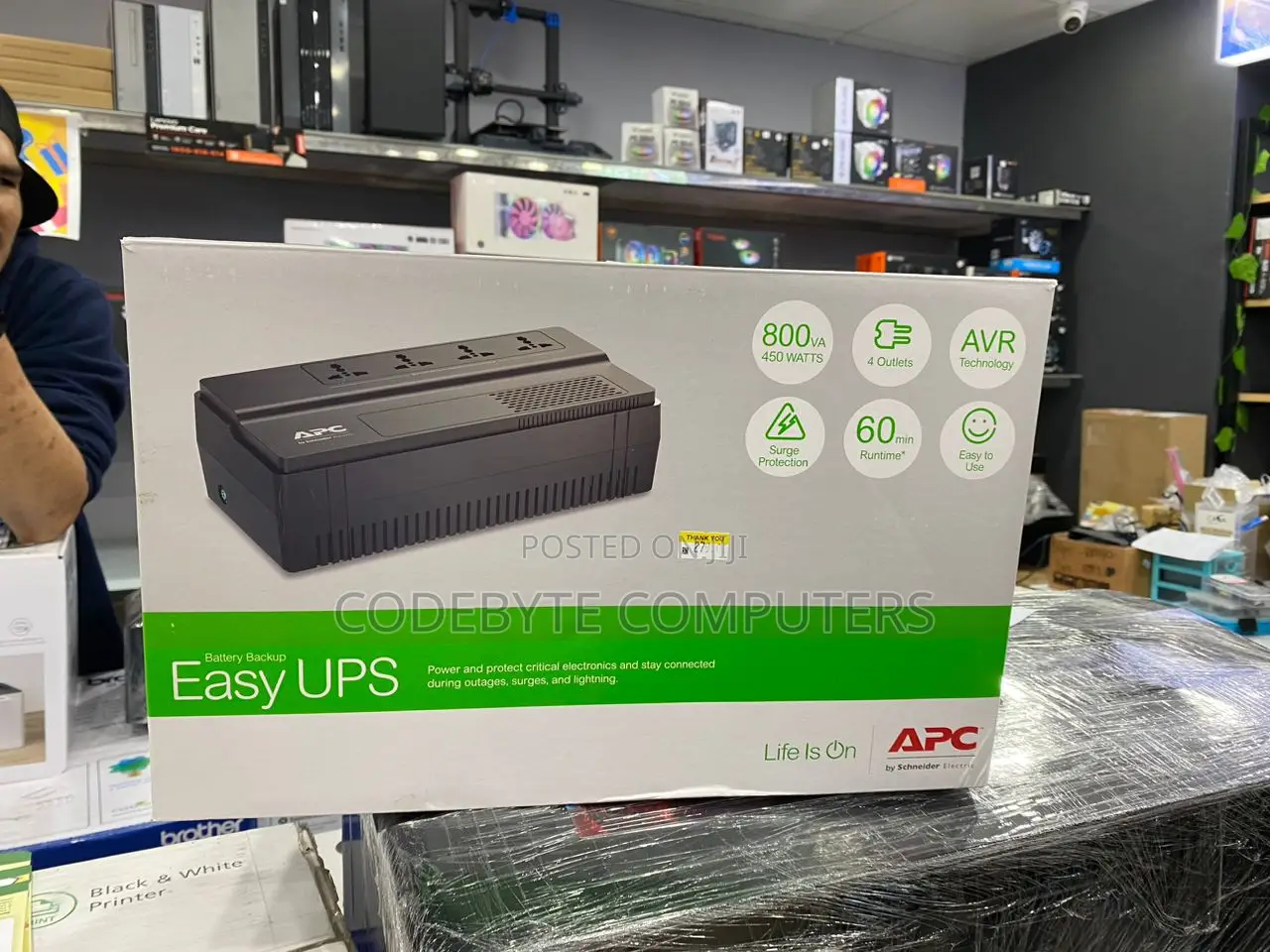 APC Easy UPS Bv 800va - BV800I-MSX