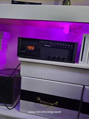 Homemade Amplifier With Diginal Knob Face