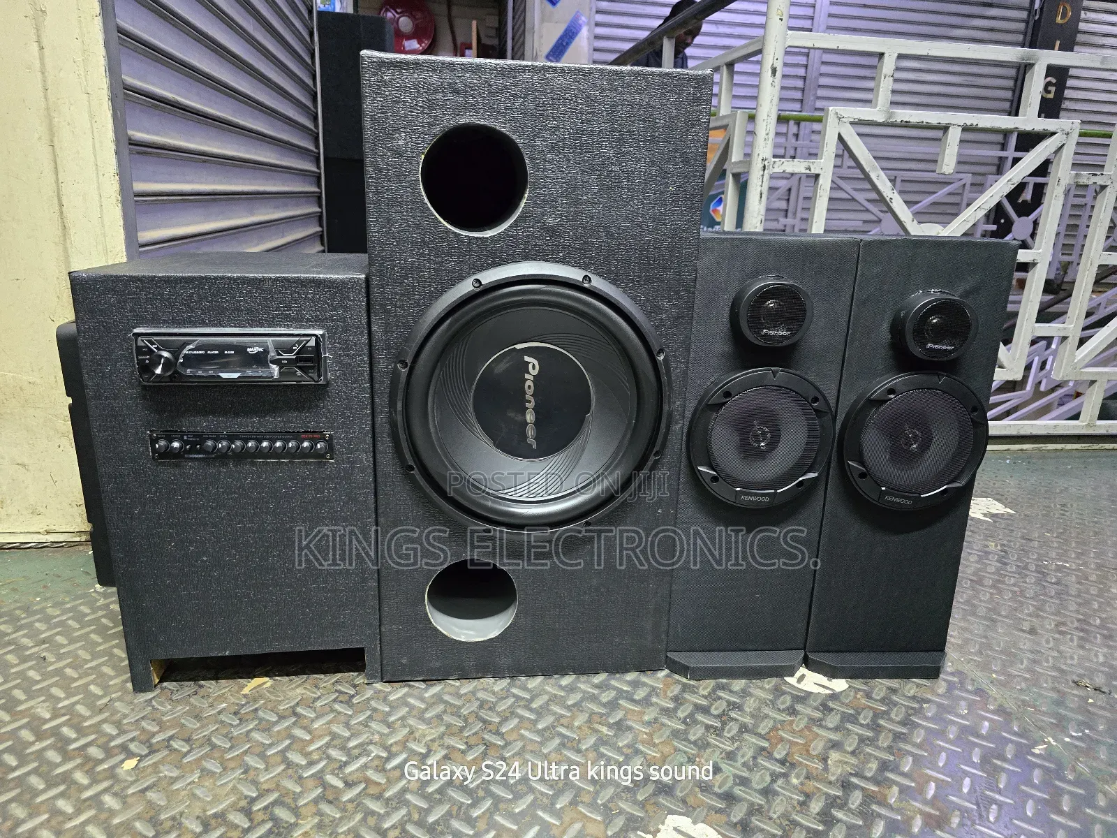 Home Car Audio System With Blutooth