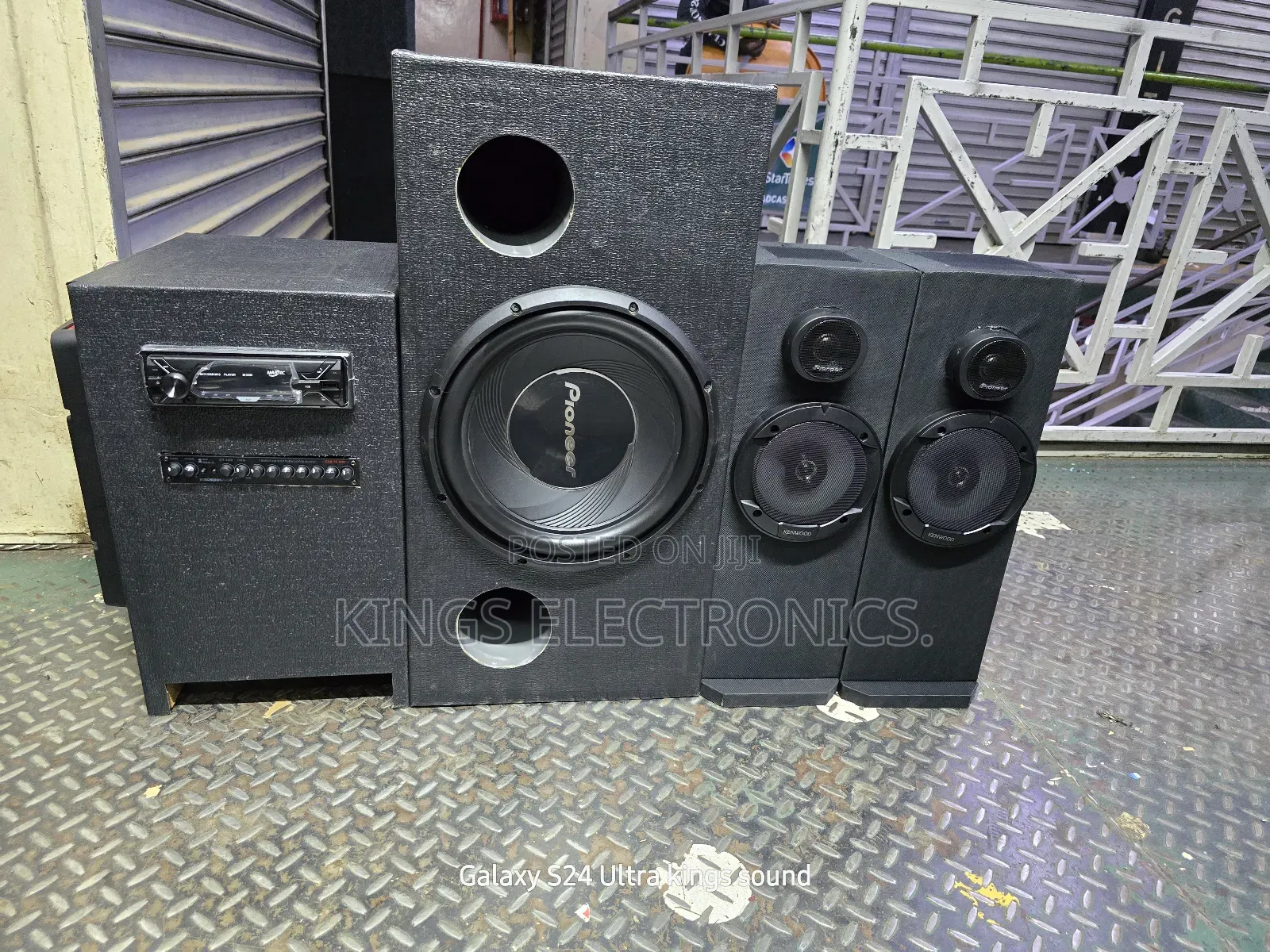 Home Car Audio System With Blutooth