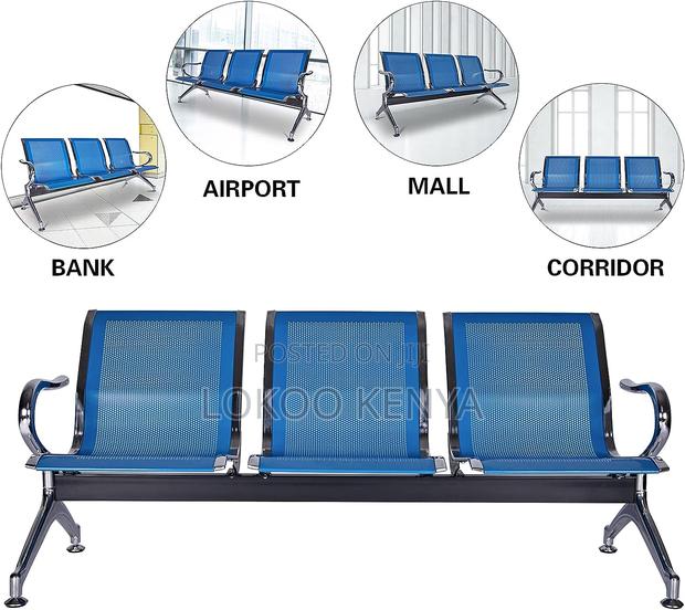 Office Bench:2024 Airport Waiting Bench - thumbnail 4