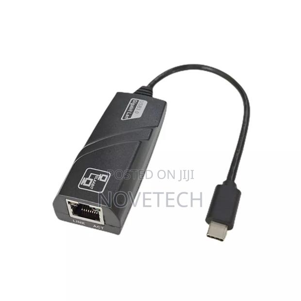 USB C to Ethernet Adapter Type-C 3.1 to RJ45 Network LAN - main view
