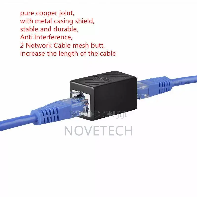 Coupler RJ45 Female to Female Ethernet Lan Extender Coppler