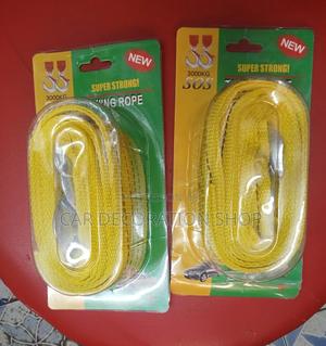 3ton Yellow Tow Strap Super Strong - thumbnail 2