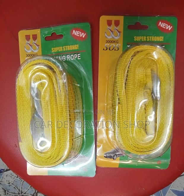 3ton Yellow Tow Strap Super Strong - main view