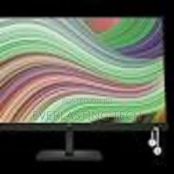 "HP P24v G5 23.8"" FHD Monitor, Black Color, Connectivity:
