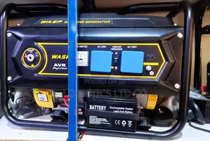 Wasp Petrol Generator 5.5 Kva With Rope and Key Start