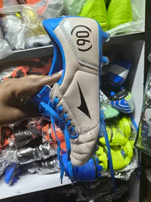 T90 Blue Soccer Boots Size 45