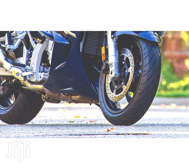 Akrapovic Motorcycle Exhaust Blue Titanium With Silver - thumbnail 4
