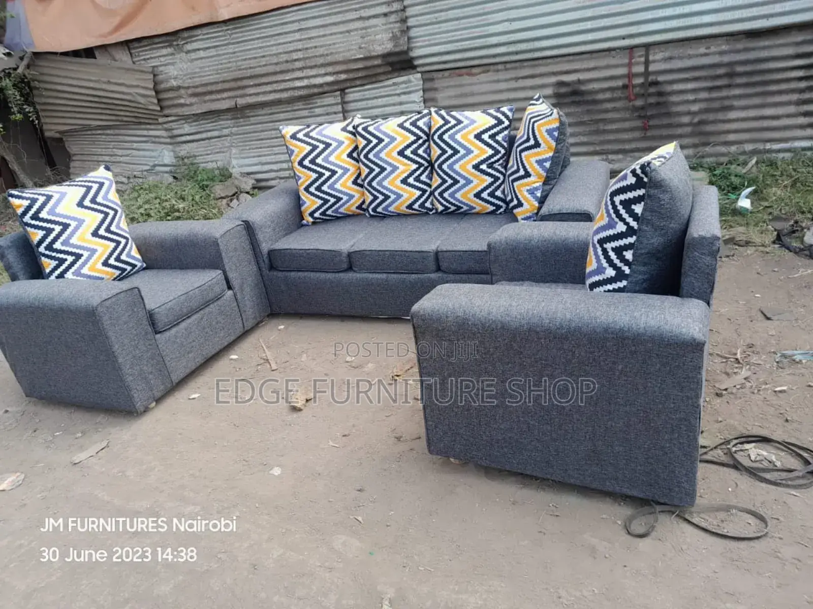 3,1,1 Floral Five Seater Sofa Set Available for Sale