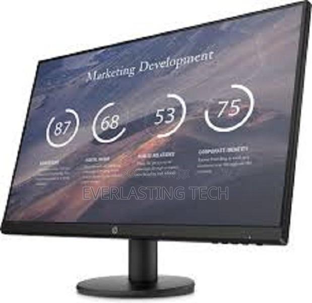 "HP P27 G5 27"" FHD Monitor, Black Color, Connectivity: 1 V
