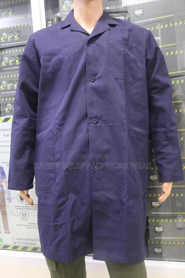 Dust Coat-navy Blue - main view