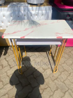 Marble Pink Manicure Table
