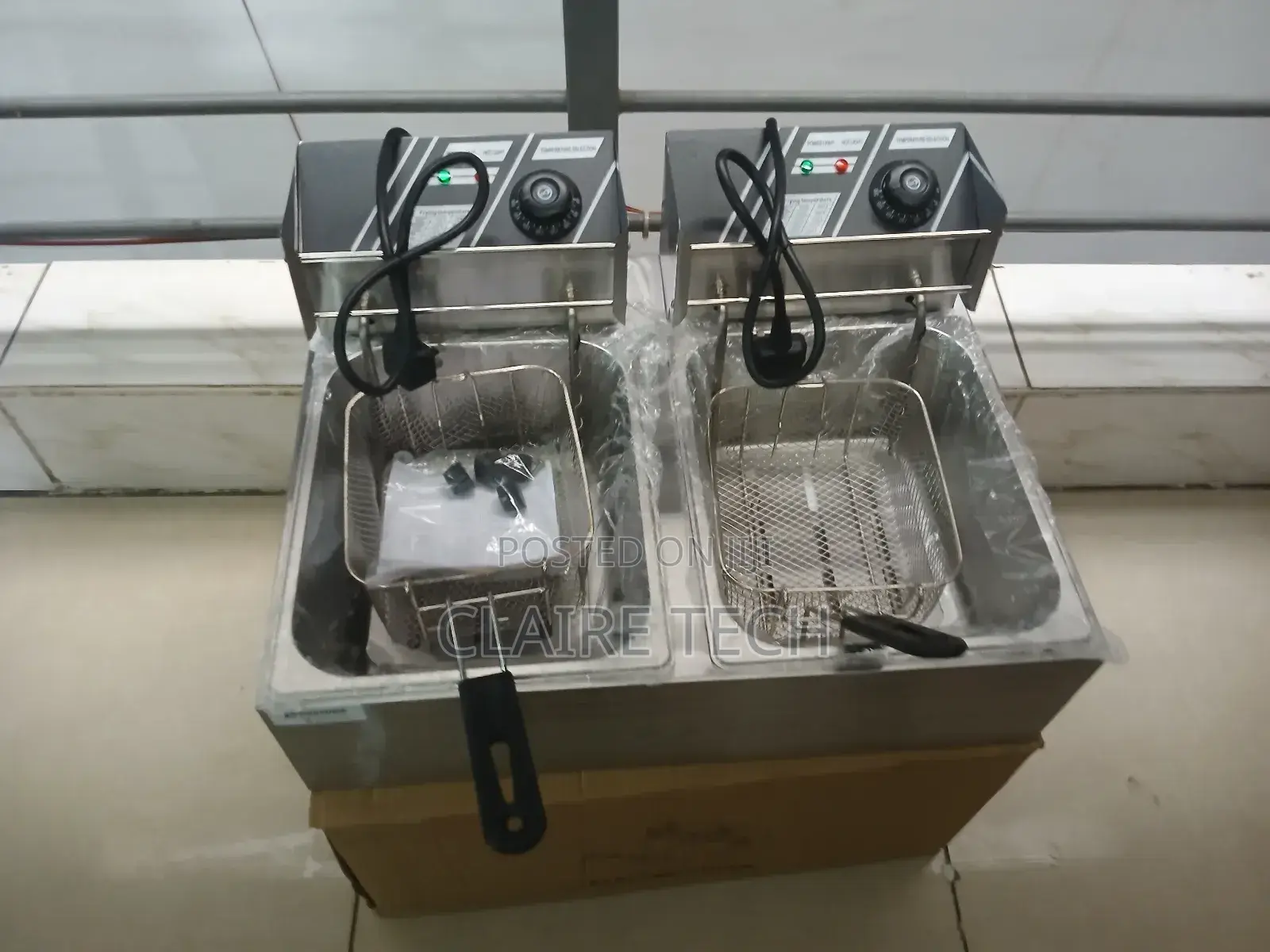 Flyer 6L Double Deep Fryer Potato Chip Fryer