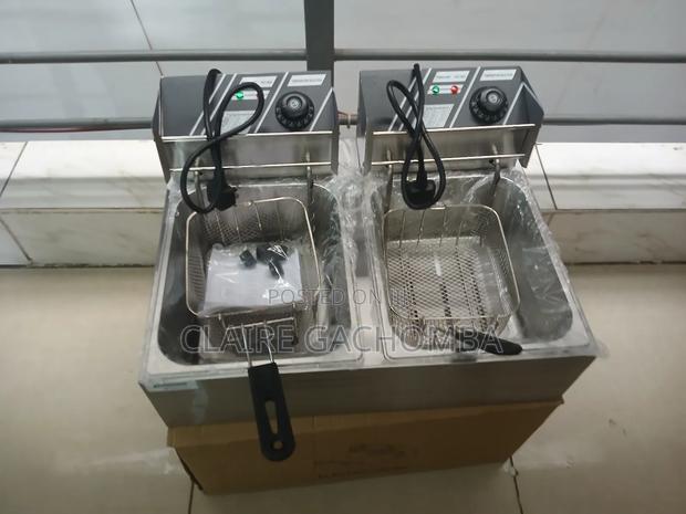Flyer 6L Double Deep Fryer Potato Chip Fryer