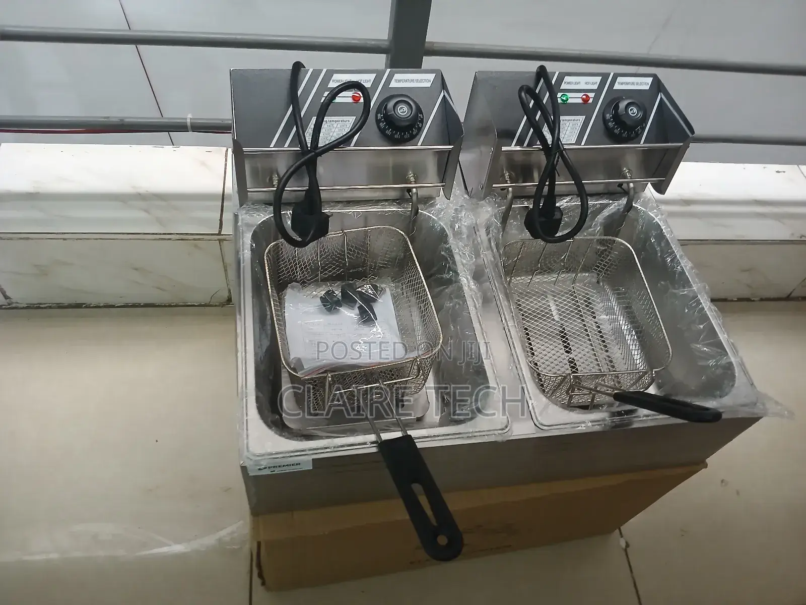 Flyer 6L Double Deep Fryer Potato Chip Fryer