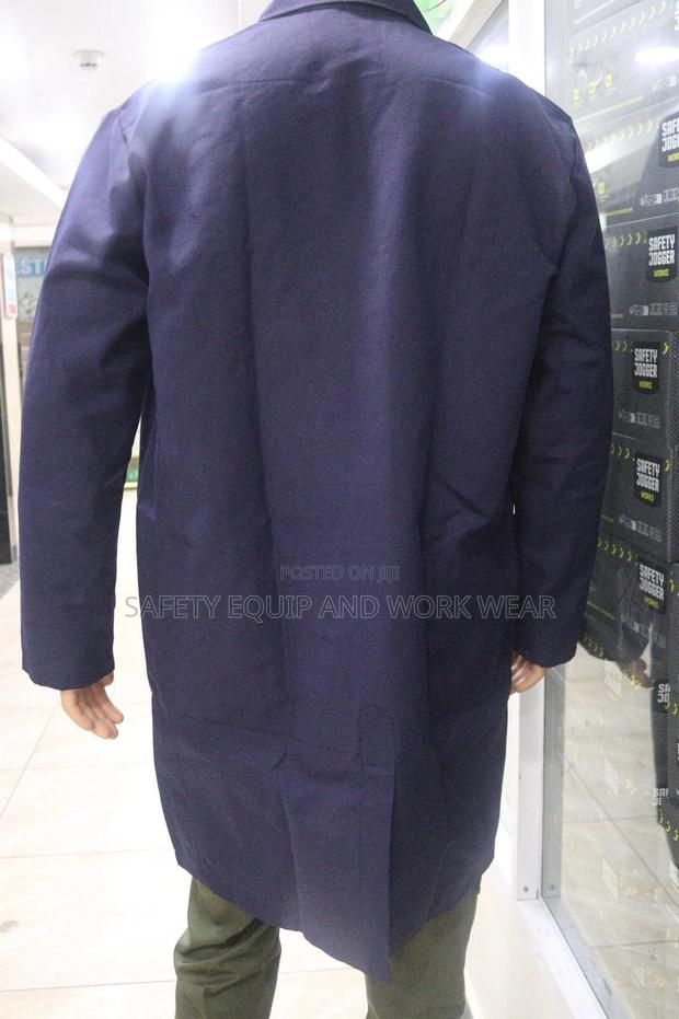Dust Coat-fashionable Navy Blue