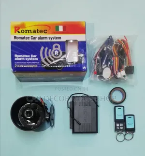 Car Romatec Alarm Anti Theft Alar System No Immobilizer