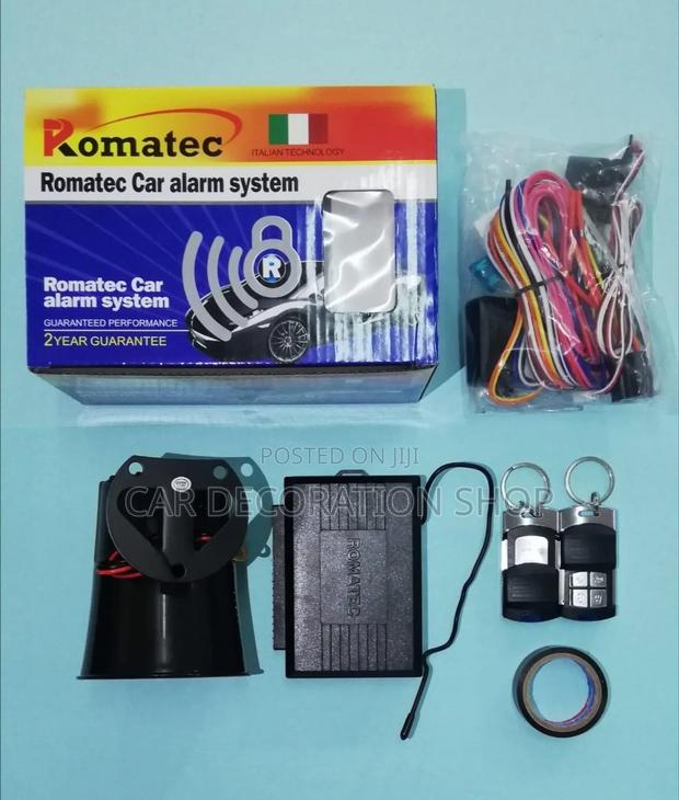 Romatec Antitheft Universal Alarm System With 2remote Key - thumbnail 2