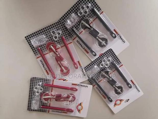 Colored Bonnet Pin Lock Universal Fit