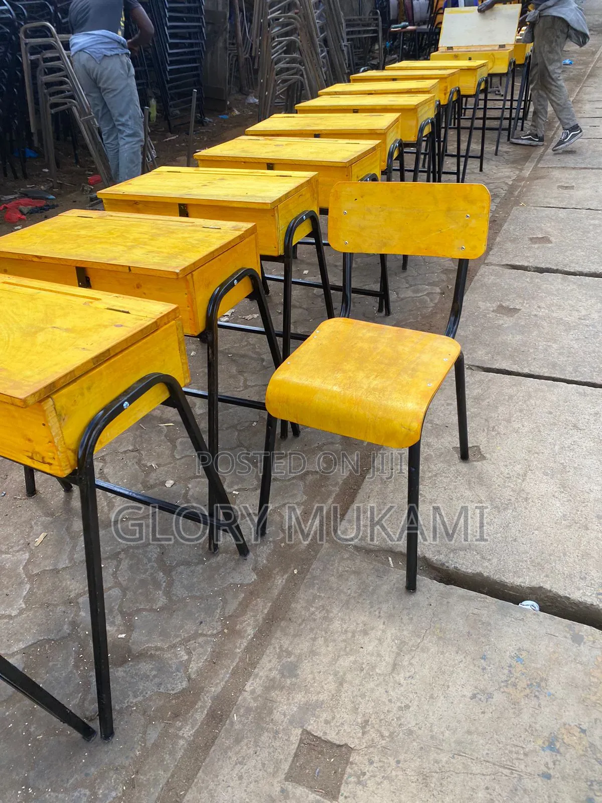 Standard School Chairs and Lockers