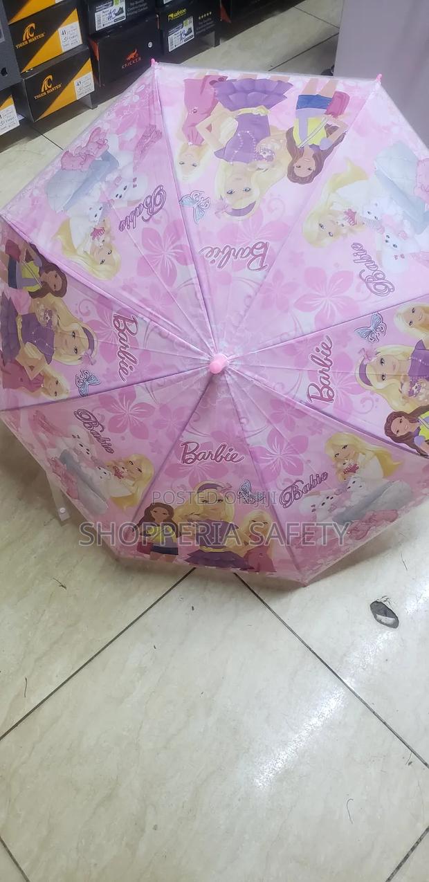 Barbie Themed Kids Umbrella - thumbnail 2