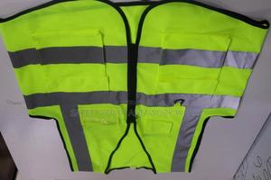Executive Zipped Up Reflector Vests - main view